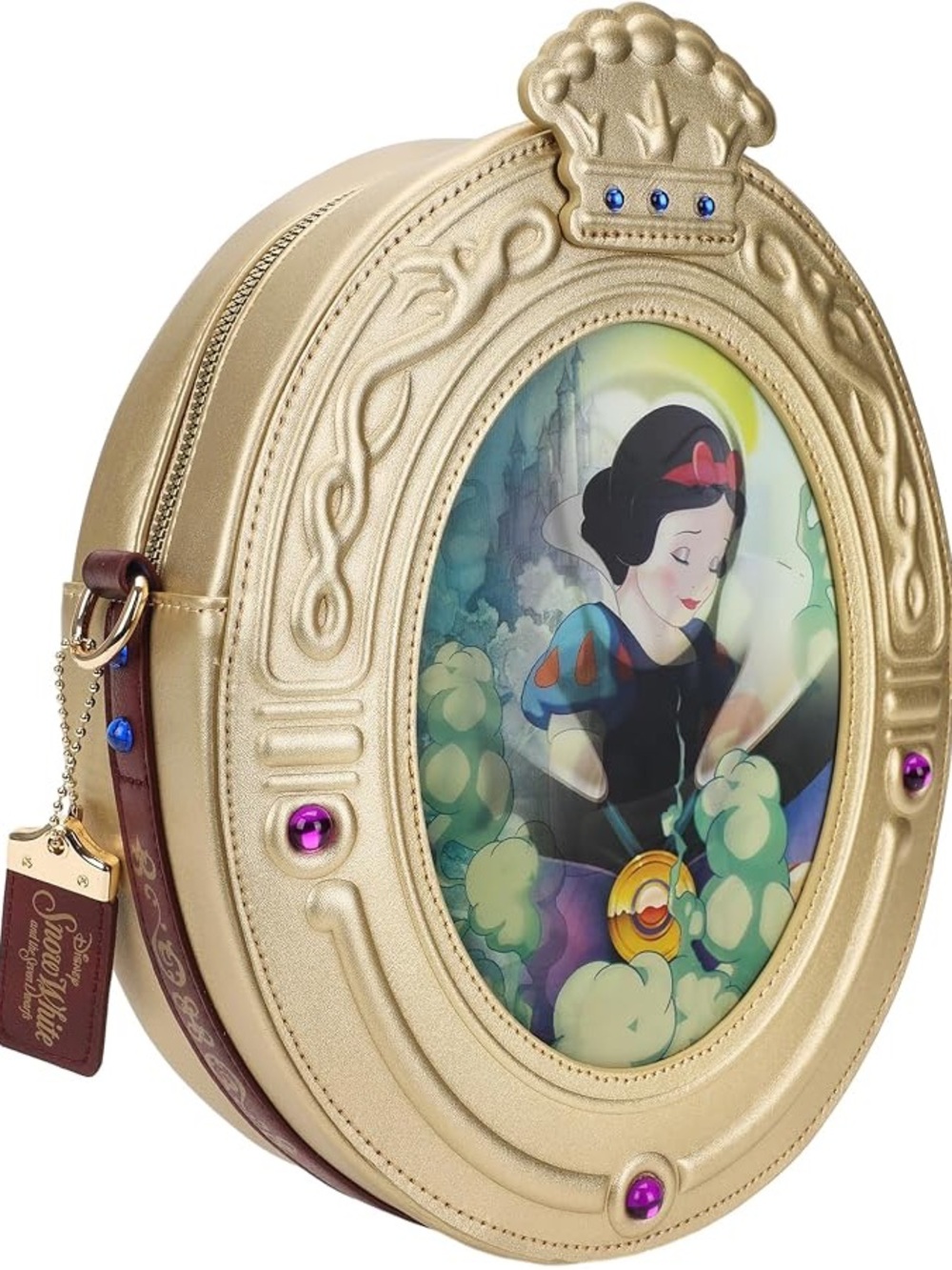 Disney Snow White Magic Mirror 3D Crossbody Bag